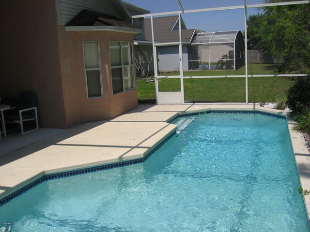 Pool Area at Rear